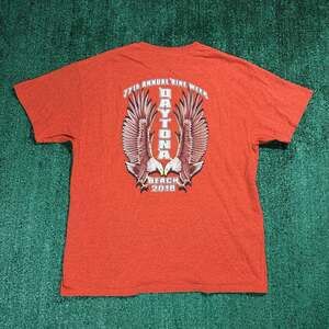 Gildan 77th Annual Bike Week Daytona Beach 2018 T-Shirt XL Bikercore